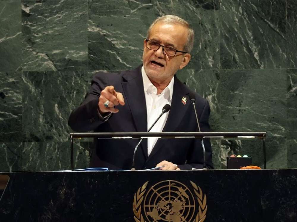 Kashi Ki Aawaz | UN में बोले ईरानी राष्ट्रपति, कभी नहीं बनाएंगे परमाणु बम, लेकिन US-इजरायल पर बरसे