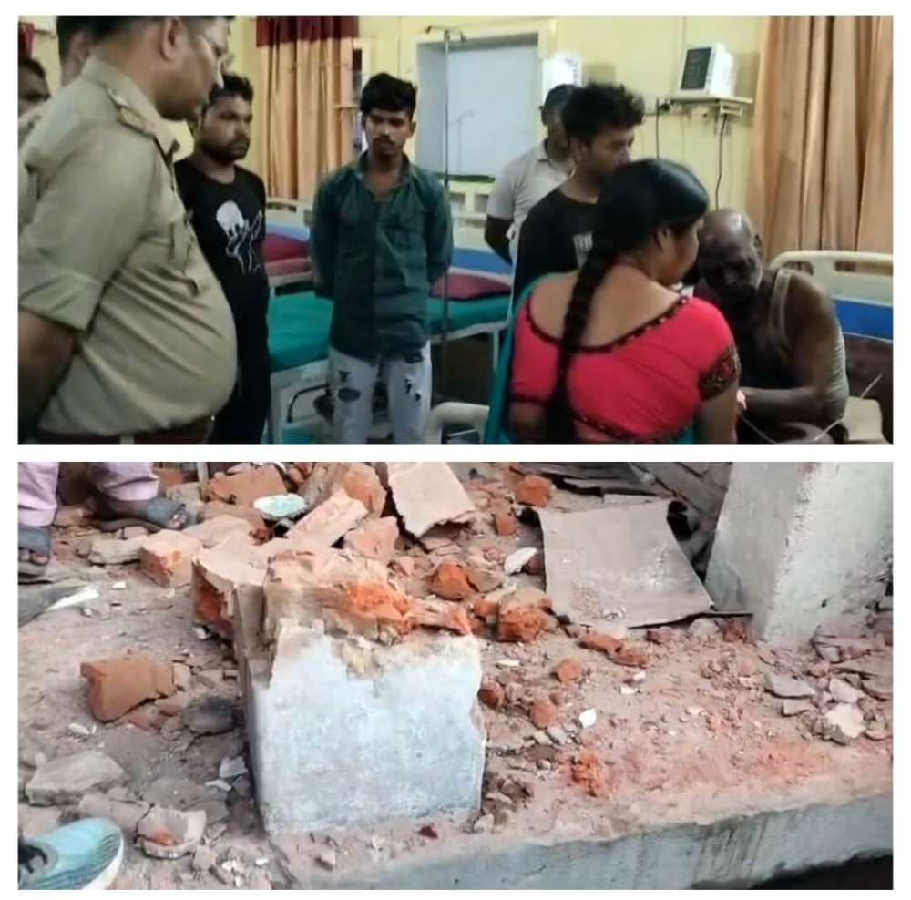 Kashi Ki Aawaz | मुगलसराय में गुब्बारा गैस सिलेंडर ब्लास्ट, जोरदार धमाके से दहशत 1 गंभीर समेत 3 घायल।