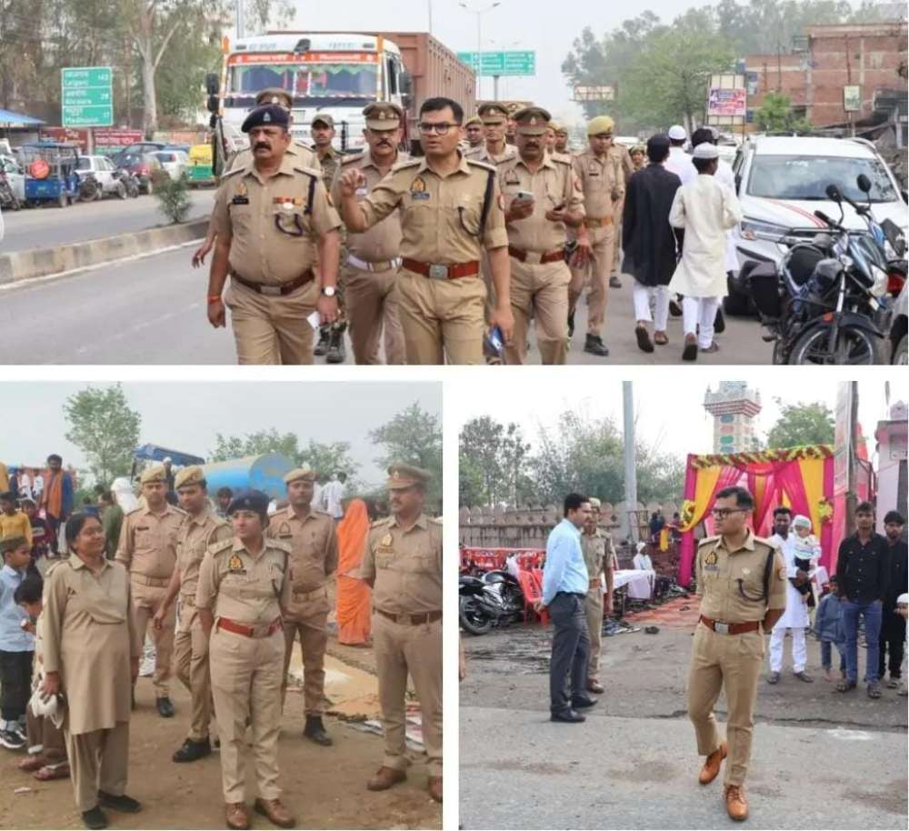 Kashi Ki Aawaz | ईद-उल-फितर पर सुरक्षा व्यवस्था चाक-चौबंद, एसपी ने किया निरीक्षण।